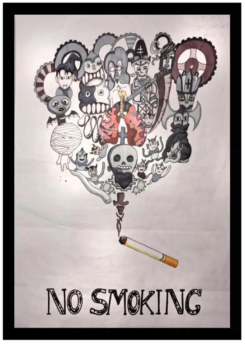 艺术创意学院团总支开展主题为拒绝烟草珍爱生命禁烟海报设计大赛