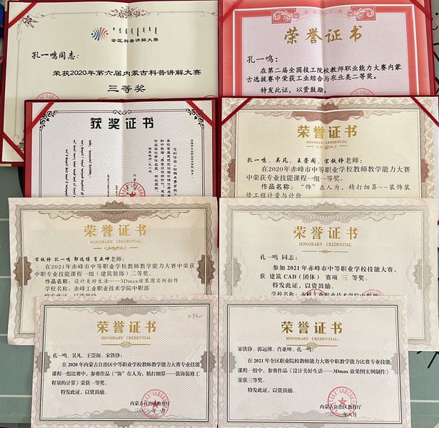 比赛获奖